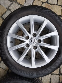 ALU 5x114,3 r16x6,5 ET 45, 205/55/16 Continental - 4