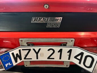 Fiat 850 sport spider 1970 kabriolet - 4