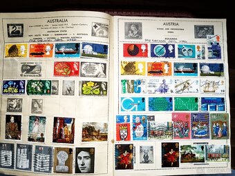 Album-známky-Anglie-královna. - 4