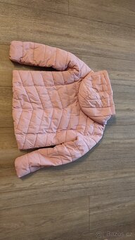 Zimní bunda lososové barvy - 4