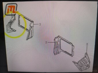 PP výztuha Ford Sierra 1987 - 1992 - 4