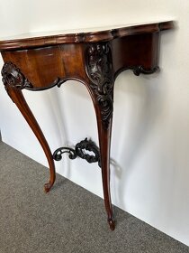 Konzolový stolek vídeňské baroko - super model. - 4