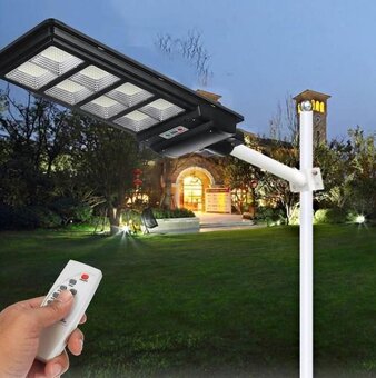 Solarní pouliční světlo lampa venkovní osvětlení 250W - 4