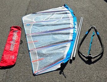 carbonové oplachtění na Windsurfing 5,5m - 4