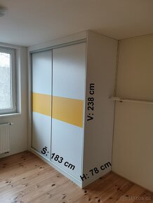 prodám šatní skříně - 4