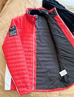 HELLY HANSEN PÁNSKÁ BUNDA WORLD OF SAILING JACKET ALERT RED - 4