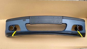 bmw E46 CSL Front lip spoiler LCI COUPE CABRIO MTech 2 bumpe - 4