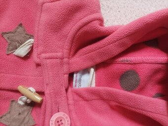Dívčí kabátek NEXT vel. 12-18 měsíčů, dívčí vesta vel. 80 - 4