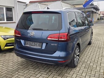 VW Sharan TDi DSG XENON NAVI VYHŘ.SEDAČKY TAŽNÉ - 4