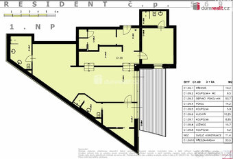 prodej apartmánu 3+kk, 163,5m2, Harrachov - 4