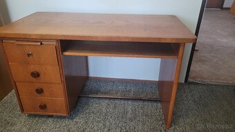 Retro psaci stůl + židle - 4