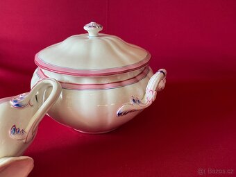 mísa stará porcelánová mísa omáčník staré nádobí porcelán - 4