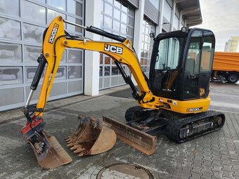 Prodám JCB minibagr 8030 s nulovým přesahem zádě - 4