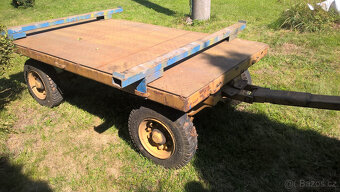 Plošinový vozík-nosnost 2000 kg - 4
