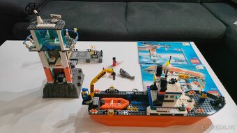 Lego 7739 - Pobřežní hlídka, hlídkový člun a věž - 4