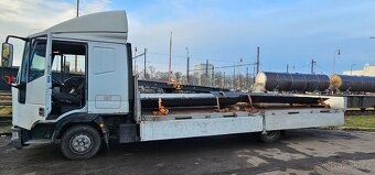 7.5t Iveco 6.5m spaní nové pneu+alu bočnice valník Eurocargo - 4