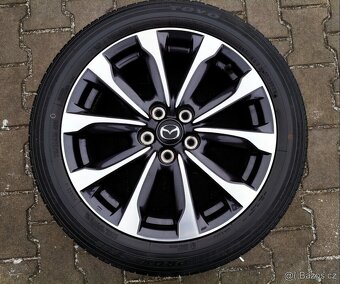 Alu kola originál Mazda CX-3 5x114,3 R18 VELICE PĚKNÁ SADA - 4