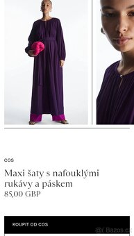 COS dámské maxi šaty vel. Uni - 4