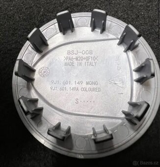 Porsche středové krytky 76mm, poličky "Nový typ" - 4