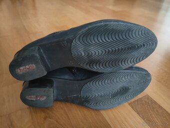 Dámské kožené kotníkové boty Rieker - 4