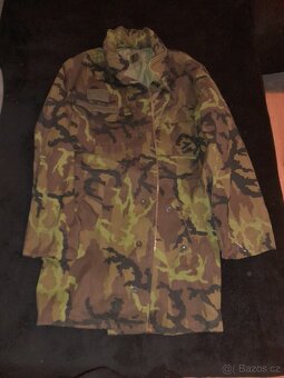 Maskáče AČR vz. 95 - blůza, kalhoty, kabát (kongo) - 4