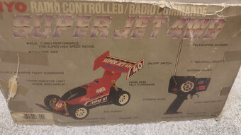 RC Auto z roku 1989 - Taiyo Super Jet 4WD - 4