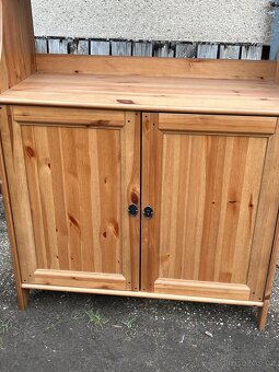 IKEA LEKSVIK - Vitrína, příborník - 4