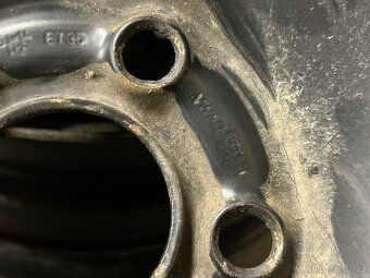 2x Ocelový disk 5x100 R14 - 4