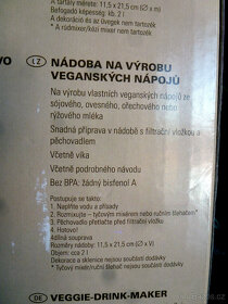Nádoba na výrobu veganských nápojů Ernesto - 4