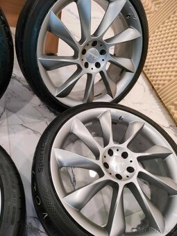 4ks alu disky orig. Lorinser 5x112 r21 + pneu - 4