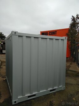 Nový 8´ skladový kontejner, barva RAL 7016 a RAL 7035 - 4