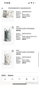 Úložné boxy úložné boxy H&M - 4
