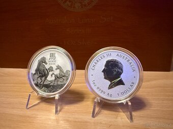 Luxusní etue Lunar Serie III + 1oz mince Rok koně 2026 - 4