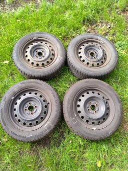 Zimní kola 195/60 R15 s pneu - 4