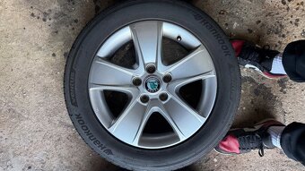 ORIGINÁL ALU KOLA ŠKODA R16 - 4