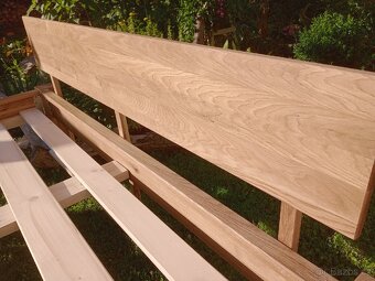 Dubová manželská postel - 4