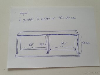 Šuplík pod postel 180x80 + ostatní - 4