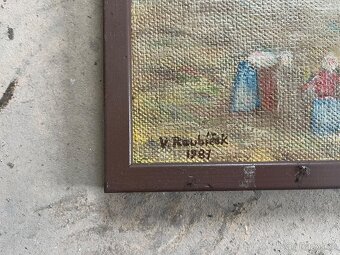 Starožitné obrazy originály - 4