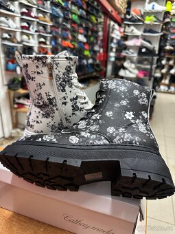 Damske zimni kotníčkové boty - 4