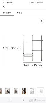 Teleskopický stojan na oblečení - 4