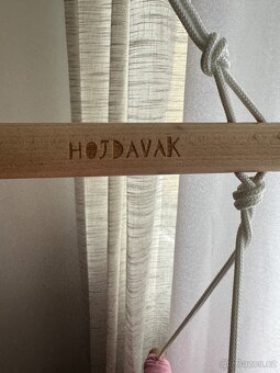 Závěsná textilní houpačka hojdavak - 4