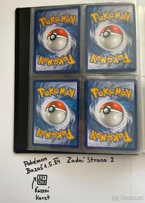Kusové karty TCG Pokémon STARÉ 5-10LET - 4