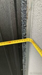 Dvoukřídlá garážová plechová zateplená vrata - 4