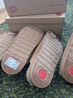 Pantofle Fitflop Gen-ff Shearling-Lined Suede - 4