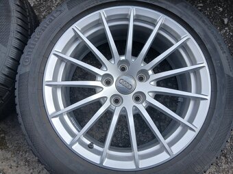 Prodám sadu Orig ALU kol Audi 225/50R17 zimní - 4