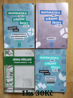 Učebnice SŠ literatura, matematika, NJ, AJ od 30Kč - 4