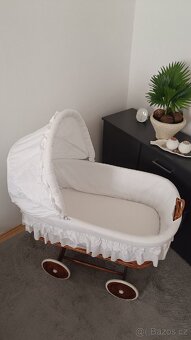 Proutěný koš pro miminko Postýlka - 4