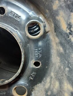 Plechové disky R14 zimní pneu 7 mm 4x108 - 4