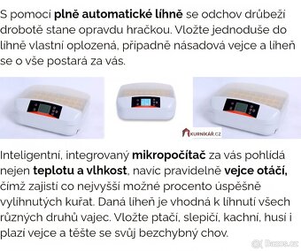 Automatická líheň na 32ks vajec. - 4