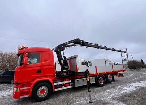 Scania G410 6x2 - valník s hydraulickou rukou HIAB - 4